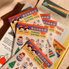 Humana Sticker Sheet - Vintage Toys