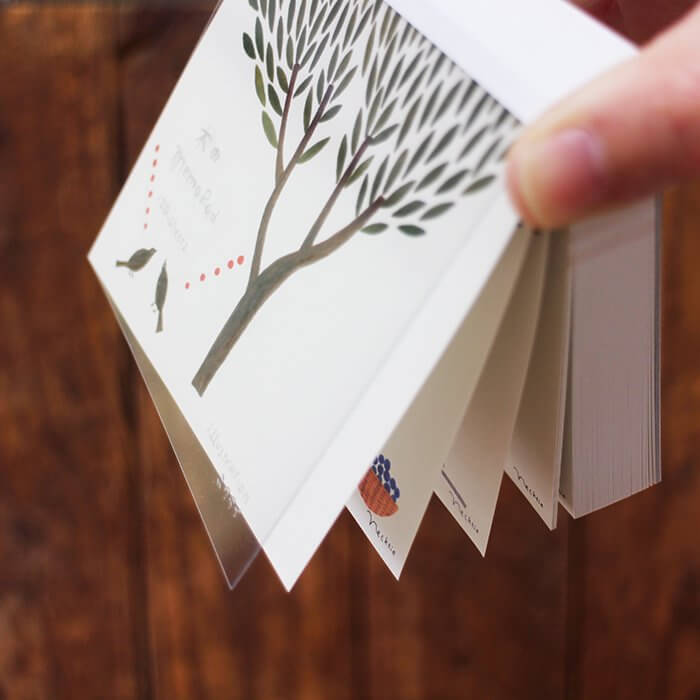 Necktie Memo Block - Tree