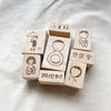 som studio x 紀展雄 (jizhanxiong) Rubber Stamp: Doodle Series