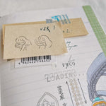 Get Vaccinated Rubber Stamp