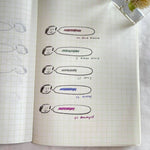 Emott Ever Fine Marking Pen (0.4mm) - NO.3 Vintage Colour