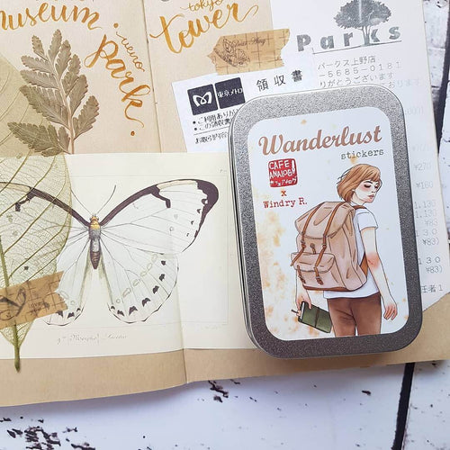 Windry R. Sticker Set: Wanderlust