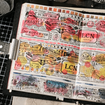 LCN Print-On Stickers - Warm Colour Tone