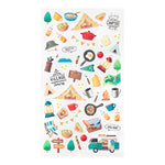MD Washi Stickers Marché - Camp