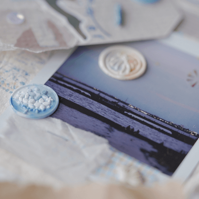 Endless Summer Wax Seal - Hydrangea