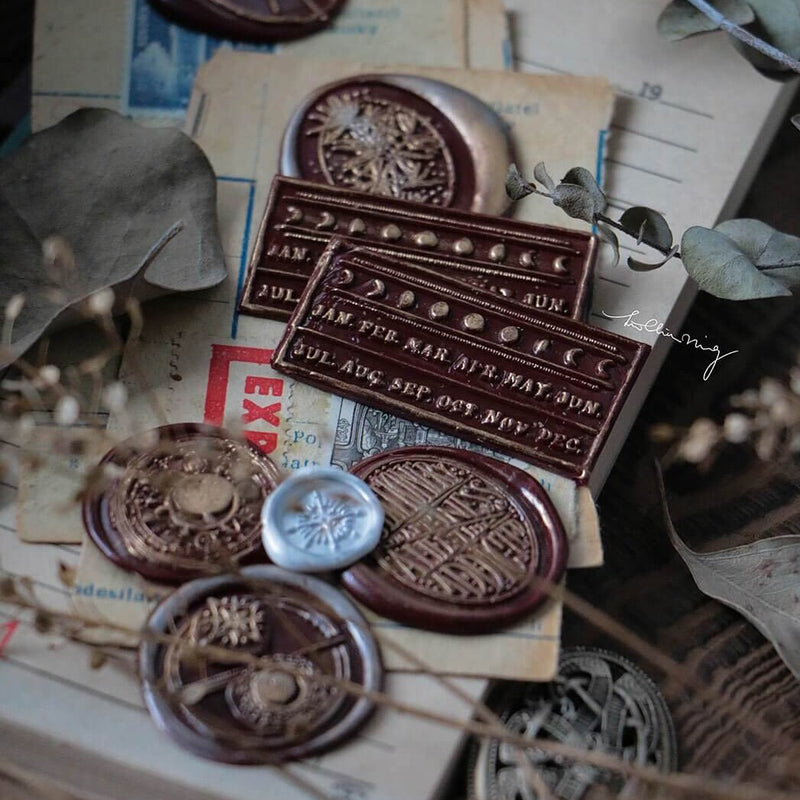 LCN Wax Seal - Month & Moon