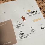 Suatelier Mini Sticker - Deco.05 (weather icons)