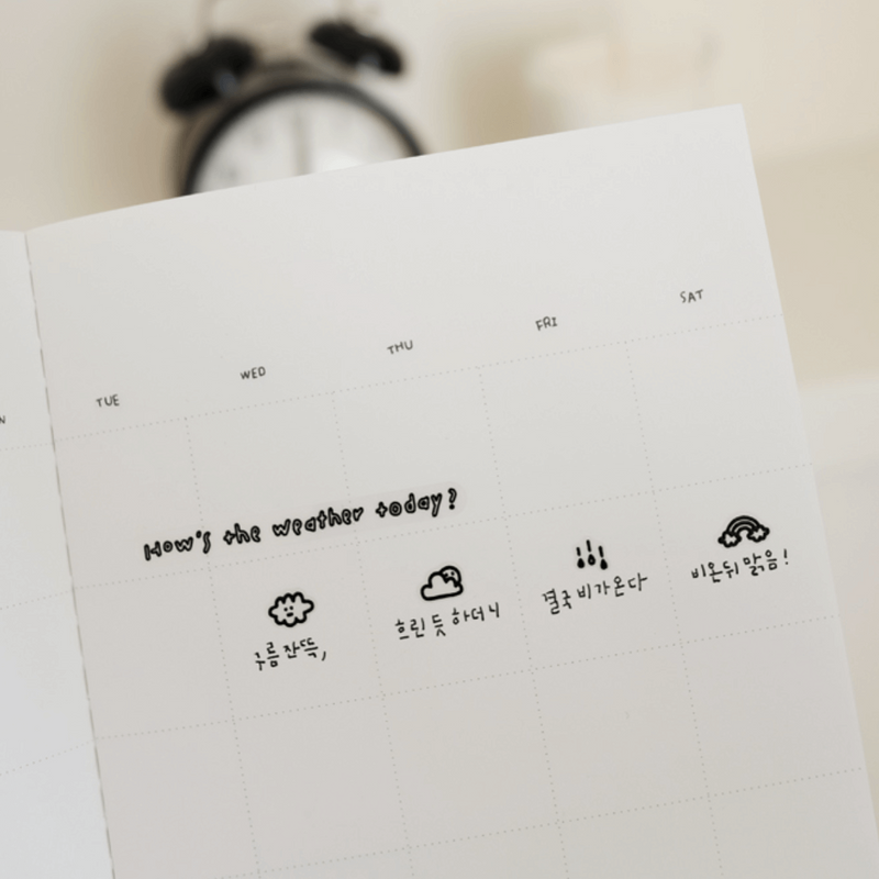 Suatelier Mini Sticker - Deco.05 (weather icons)