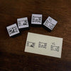 Kocka Rubber Stamp - Window