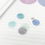 Seasonal Colour Swatch Tracing Paper Stickers