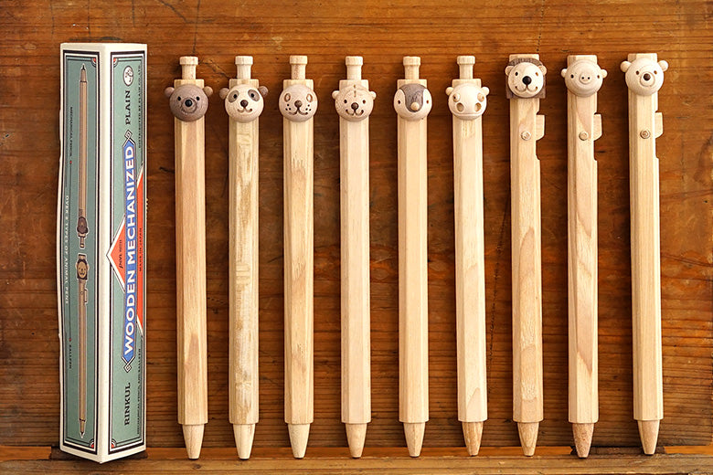 Animal Wooden Mechanised Pen/Pencil