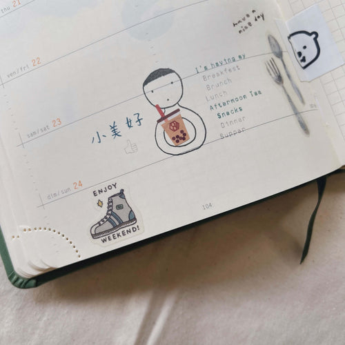 som studio x 紀展雄 (jizhanxiong) Rubber Stamp: Doodle Series