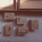 misshoegg Rubber Stamp - Small Animal with Big Nose