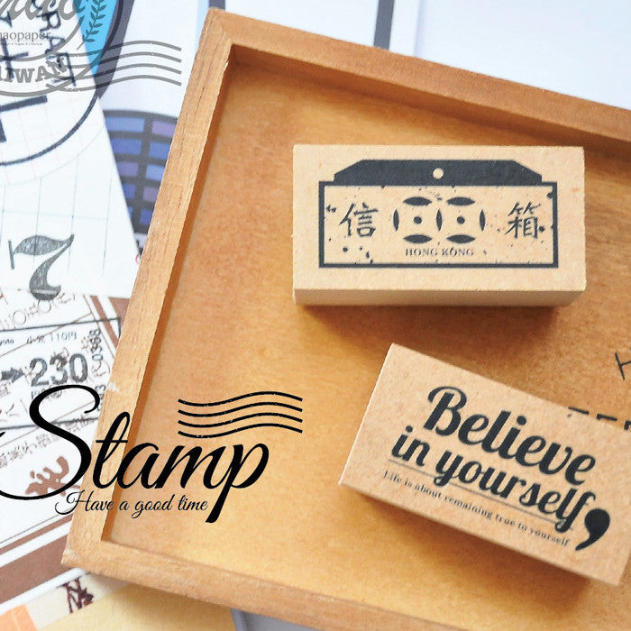 lihaopaper Love Travel Rubber Stamps Series