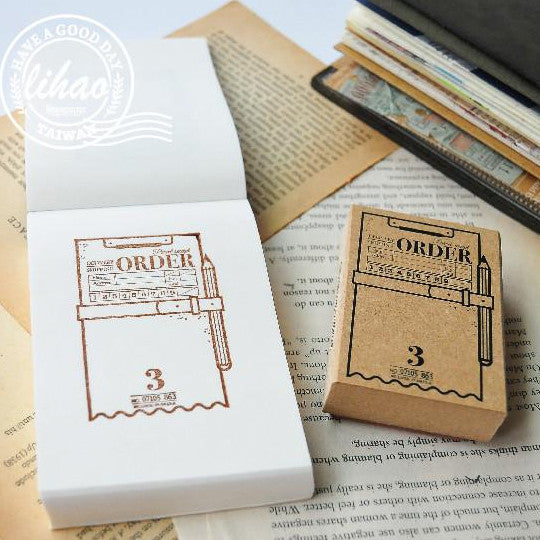 lihaopaper Notepaper Rubber Stamps