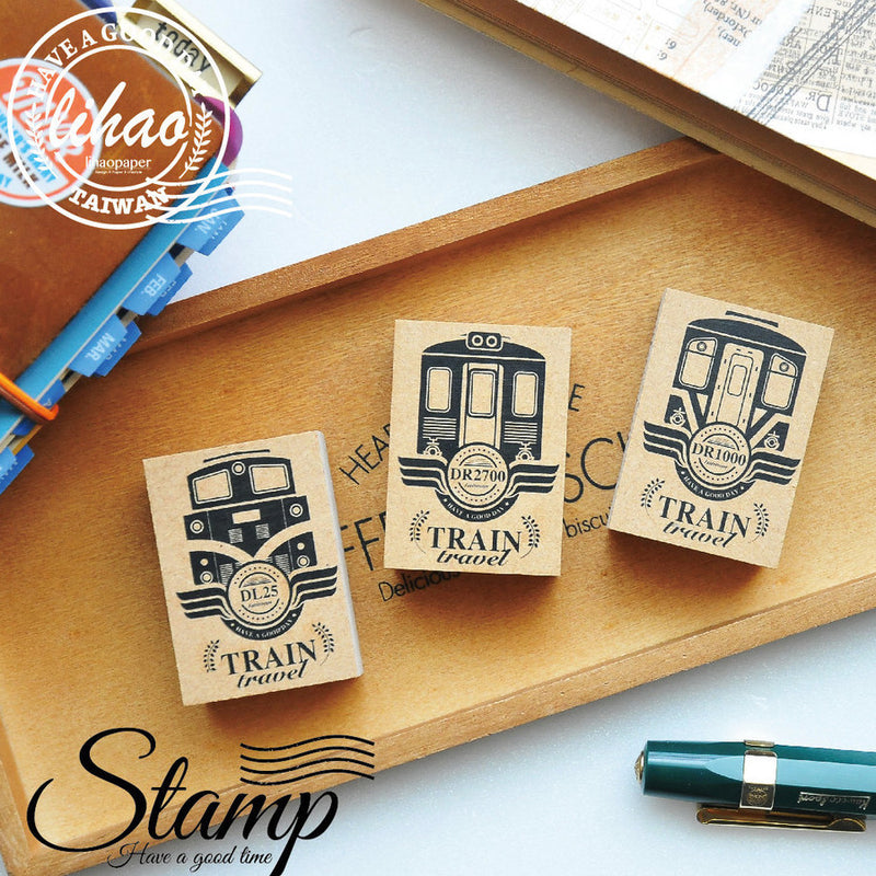 lihaopaper Taiwan Railway Trip Rubber Stamps