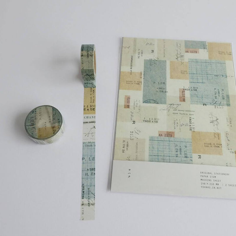 YOHAKU Original Washi Tape 067/068