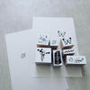 YOHAKU Original Rubber Stamp - Theme