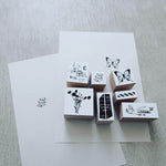 YOHAKU Rubber Stamp Set vol.4 (Set of 7)