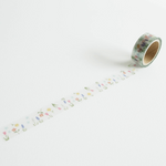 YOHAKU Clear Masking Tape | 011 flower vine