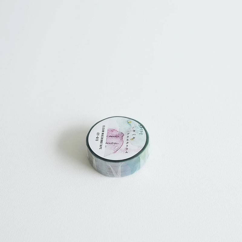 YOHAKU Clear Masking Tape | 013 Planetarium