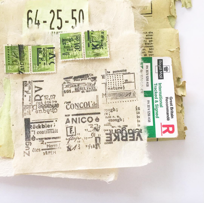 amnesiac Original Rubber Stamp Set - ZINE (discon.)